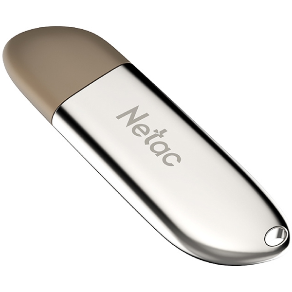 Netac NT03U352N-064G-30PN, 64GB, USB 2.0, USB 3.0, Silver