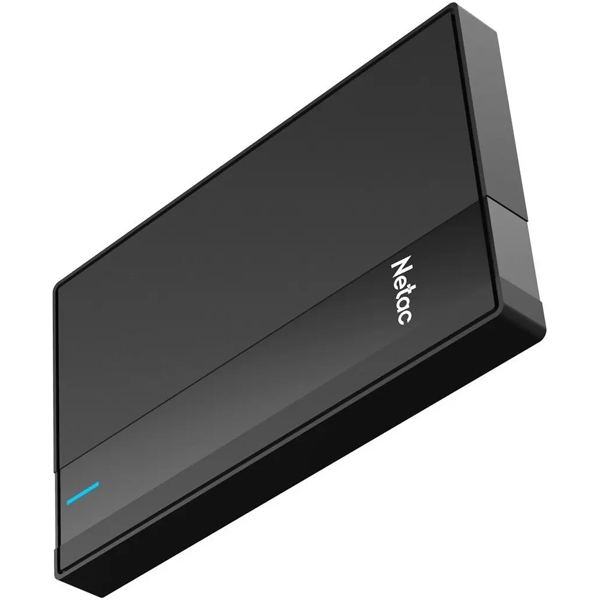 გარე მყარი დისკი Netac NT05K331N-002T-30BK, 2TB, External HDD, 2.5'', USB 3.0, Black