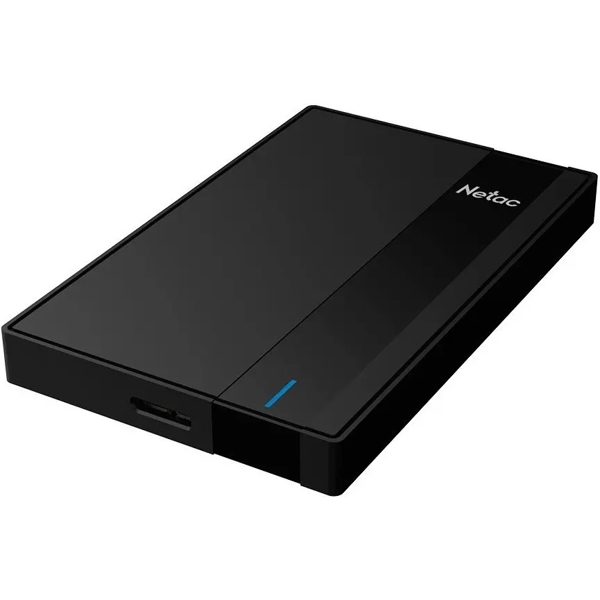 გარე მყარი დისკი Netac NT05K331N-002T-30BK, 2TB, External HDD, 2.5'', USB 3.0, Black