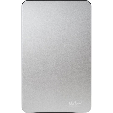 Netac NT05K330N-002T-30SL, 2TB, External HDD, 2.5'', USB 3.0, Silver