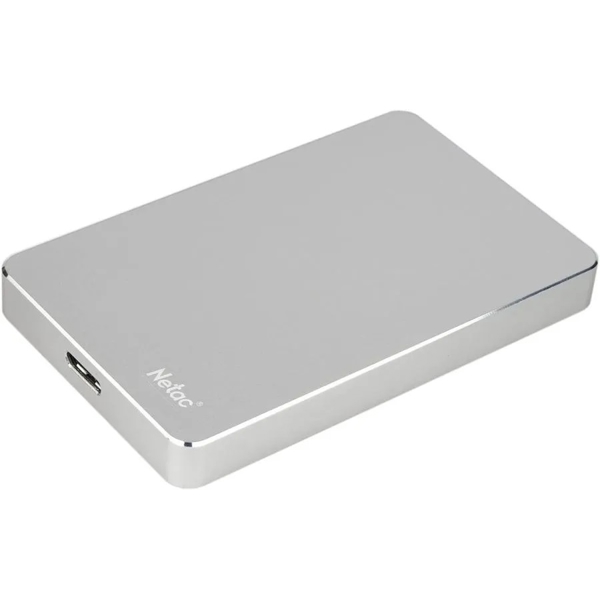 Netac NT05K330N-002T-30SL, 2TB, External HDD, 2.5'', USB 3.0, Silver