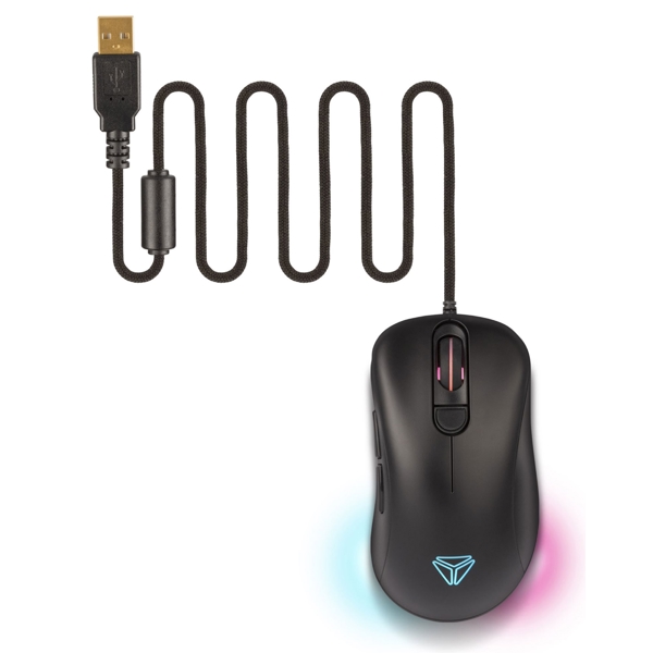 მაუსი Yenkee YMS 3000, Wired, USB, Gaming Mouse, Black