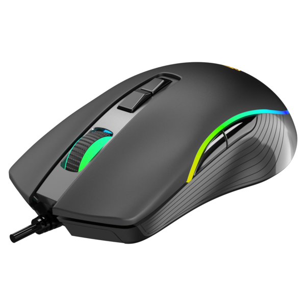 მაუსი Yankee YMS 3027, Wired, USB, Gaming Mouse, Black