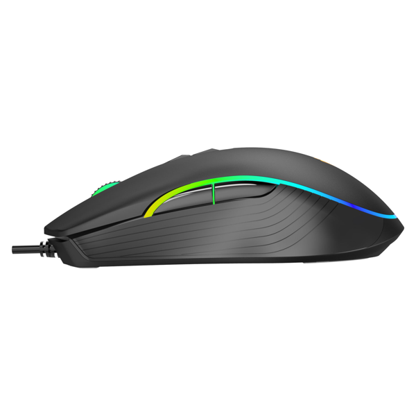 მაუსი Yankee YMS 3027, Wired, USB, Gaming Mouse, Black