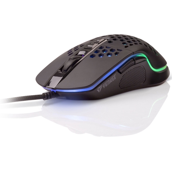 მაუსი Yenkee YMS 3030BK, Wired, USB, Gaming Mouse, Black