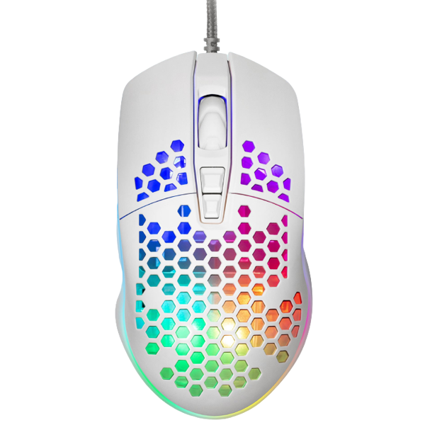 მაუსი Yenkee YMS 3030WE, Wired, USB, Gaming Mouse, White