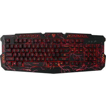 კლავიატურა Yenkee YKB 3100, Wired, USB, Gaming Keyboard, Black