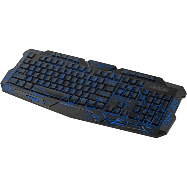 კლავიატურა Yenkee YKB 3100, Wired, USB, Gaming Keyboard, Black