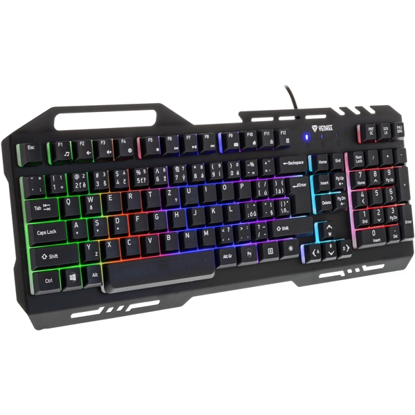 კლავიატურა Yenkee YKB 3200, Wired, USB, Gaming Keyboard, Black