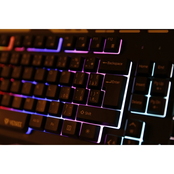 კლავიატურა Yenkee YKB 3200, Wired, USB, Gaming Keyboard, Black