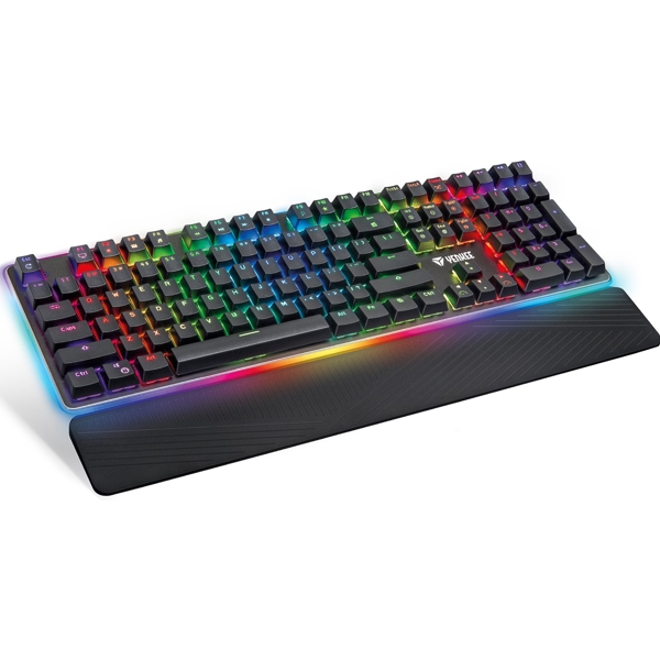 კლავიატურა Yenkee YKB 3400 PANZER, Outemu Blue, Wired, USB, Gaming Keyboard, Black 