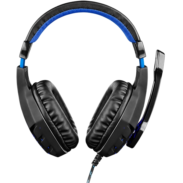 ყურსასმენი Yenkee YHP 3020 Gaming Headset, Wired, RGB, 3.5mm, USB, Blue/Black