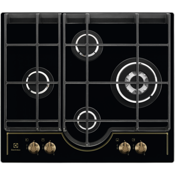 Built-in Gas Cooktop Electrolux GPE363RBK, Black