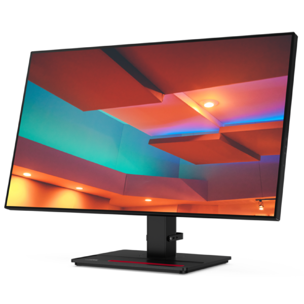 Lenovo 61E9GAT6EU P27h-20, 27", Monitor, QHD, IPS, HDMI, DP, LAN, USB-C, Black