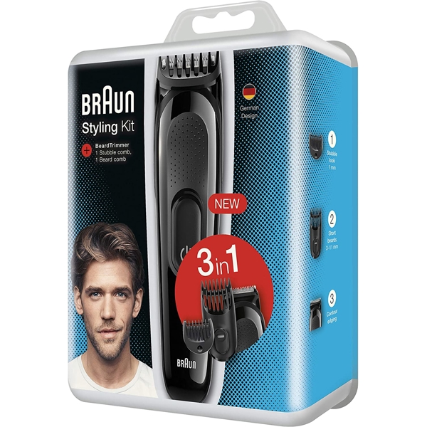 ტრიმერი Braun SK2000, Hair Trimmer, Black