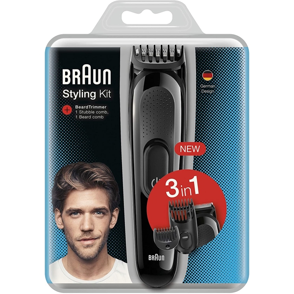 ტრიმერი Braun SK2000, Hair Trimmer, Black