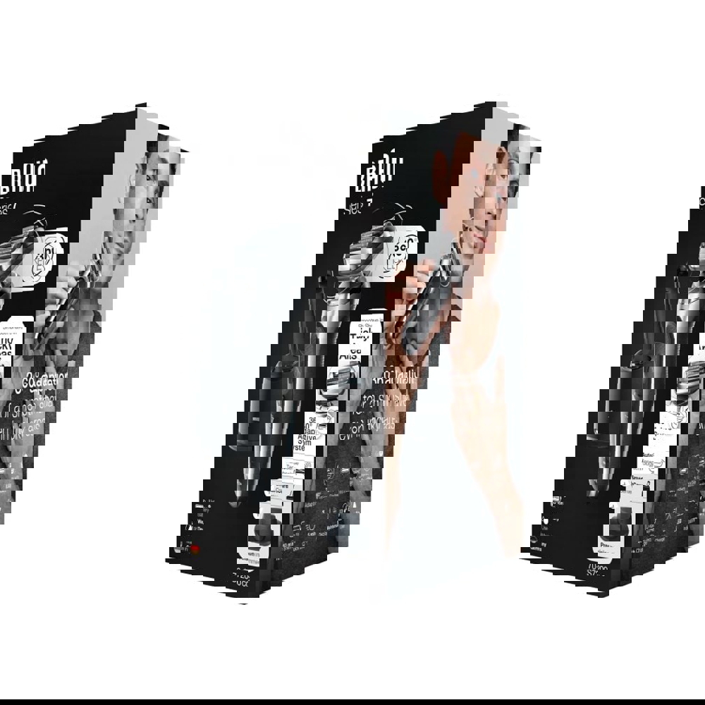 წვერსაპარსი Braun 70-S7200cc, Beard Trimmer, Silver