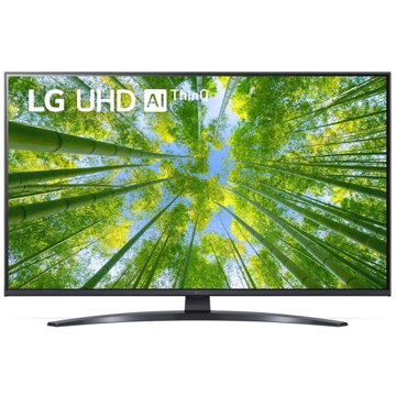 ტელევიზორი LG 43UQ81003LB, 43", UHD, Smart TV, HDMI, USB, Wifi, BT, Black