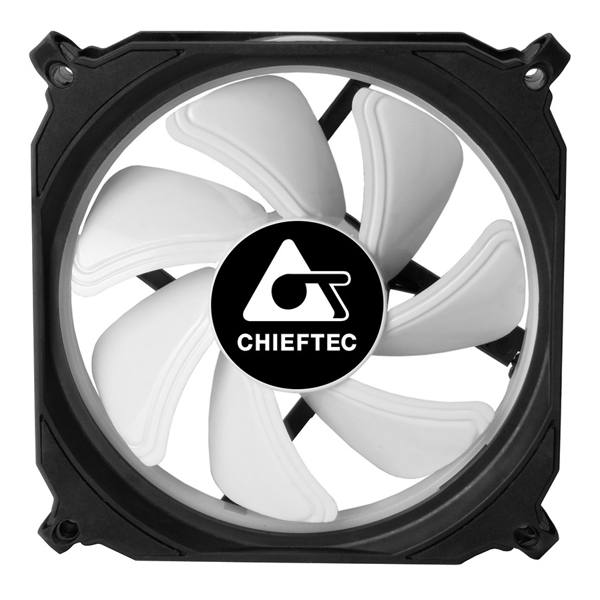 ქულერი Chieftec CF-1225RGB, RGB, 120mm, 1200RPM, Cooler, Black