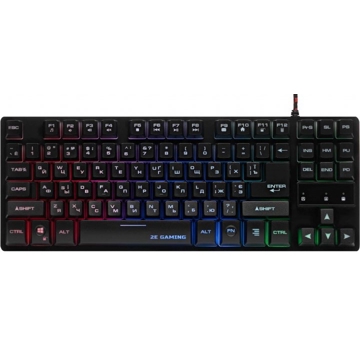 2E 2E-KG290UB, Wired, USB, LED, Gaming Keyboard, Black