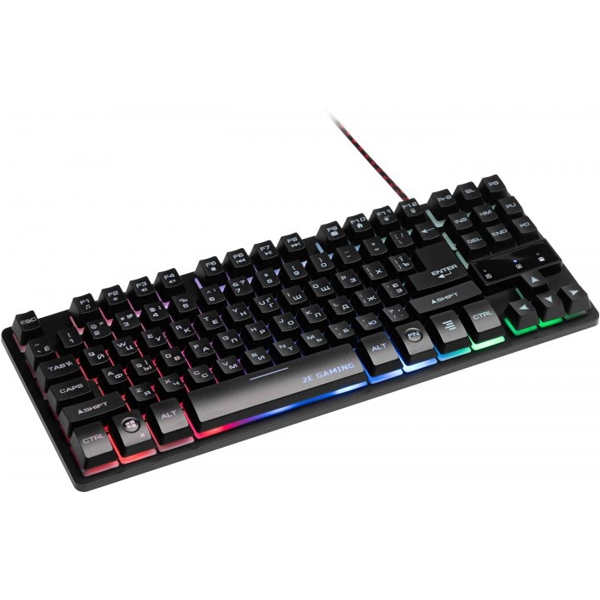 2E 2E-KG290UB, Wired, USB, LED, Gaming Keyboard, Black