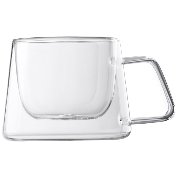 ჭიქების ნაკრები Ardesto AR2620G, 200ml, 2 Pcs Cup Set With Double Walls And Handles