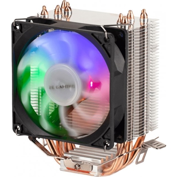 ქულერი 2E 2E-AC90D4-RGB, RGB, 90mm, 1700RPM, Cooler, Black