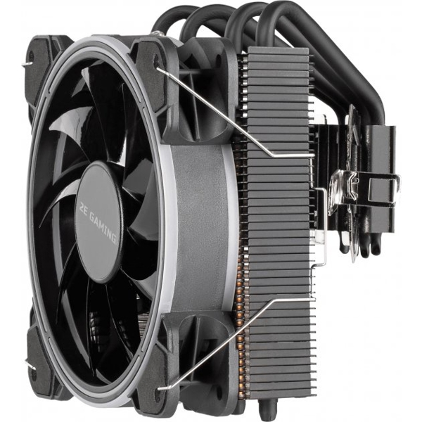 ქულერი 2E 2E-AC120T4-RGB, RGB, 120mm, 2000RPM, Cooler, Black