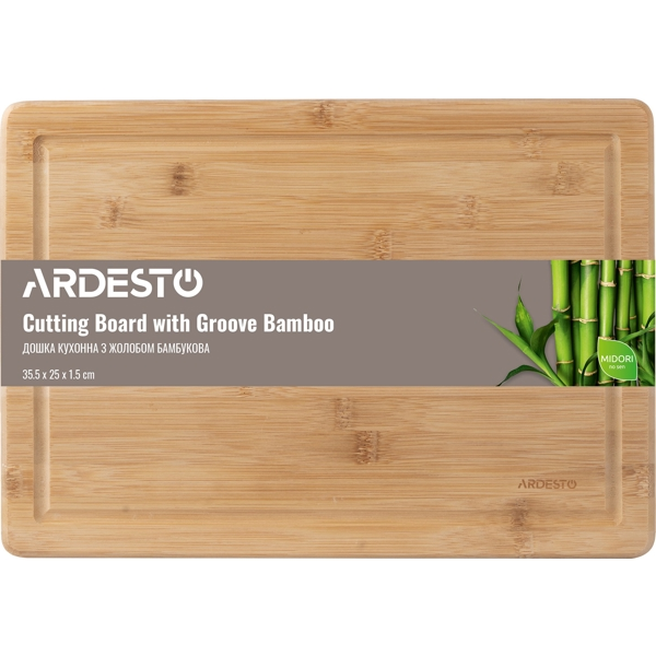 საჭრელი დაფა Ardesto AR1435BG, 25cm, Cutting Board, Wood