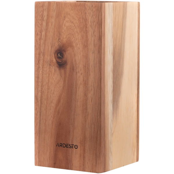 დანების ჩასაწყობი Ardesto AR2123AH, 23cm Knife Block, Wood