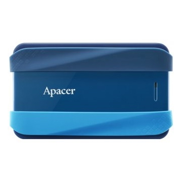 გარე მყარი დისკი Apacer AP2TBAC533U-1, 2TB, USB 3.1, External Hard Drive, Blue