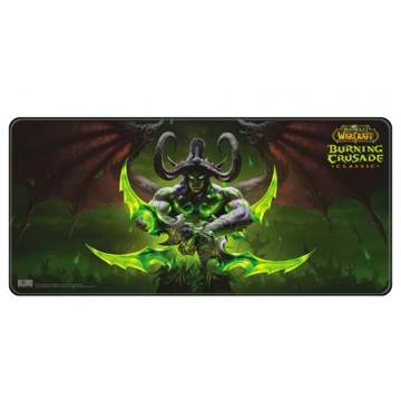 მაუსის პადი Blizzard FBLMPWOWILLID21XL, Gaming Mouse Pad, XL, Black