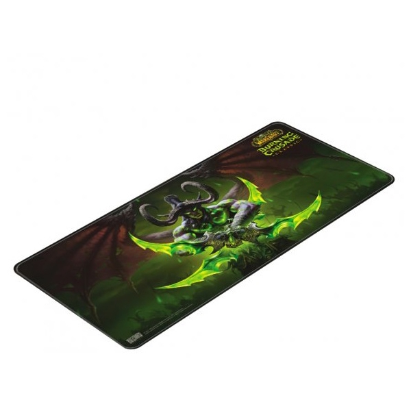 მაუსის პადი Blizzard FBLMPWOWILLID21XL, Gaming Mouse Pad, XL, Black