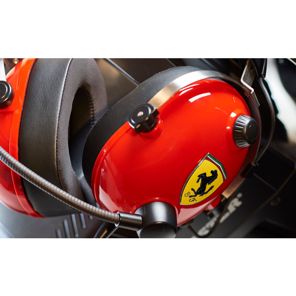 ყურსასმენი Thrustmaster 4060197 Scuderia Ferrari, Gaming Headset, Wired, 3.5mm, Red