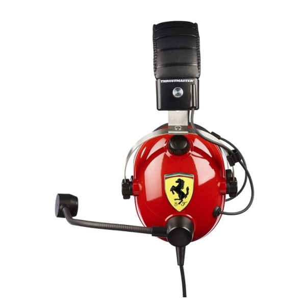 ყურსასმენი Thrustmaster 4060197 Scuderia Ferrari, Gaming Headset, Wired, 3.5mm, Red