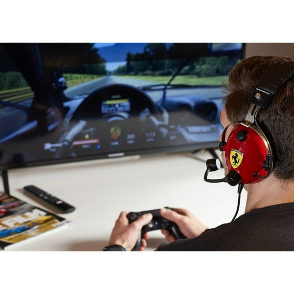 ყურსასმენი Thrustmaster 4060197 Scuderia Ferrari, Gaming Headset, Wired, 3.5mm, Red