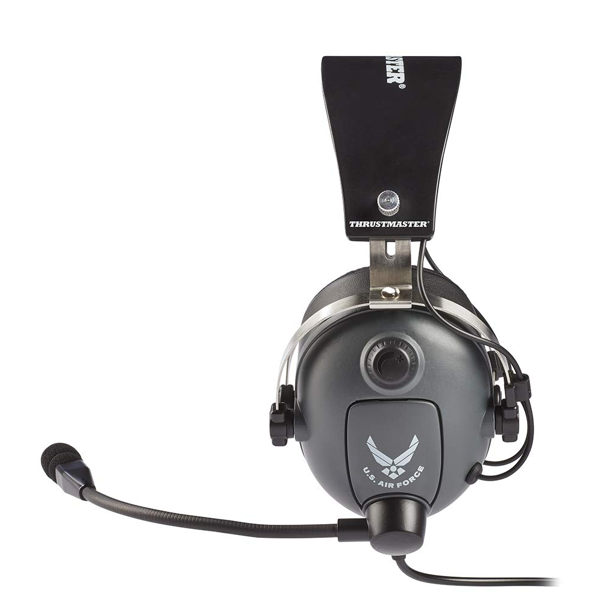 ყურსასმენი Thrustmaster 4060196 U.S. Air Force, Gaming Headset, Wired, 3.5mm, Black