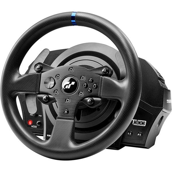 კომპიუტერული საჭე+პედლები Thrustmaster T300 RS GT Edition, PC/ PS4/ PS3, Black