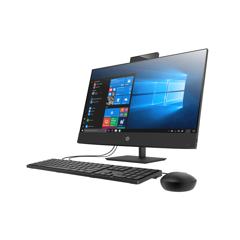 All In One კომპიუტერი HP 1C7C0EA ProOne 440 G6, 23.8", i7-10700T, 8GB, 512GB SSD, Integrated, Black