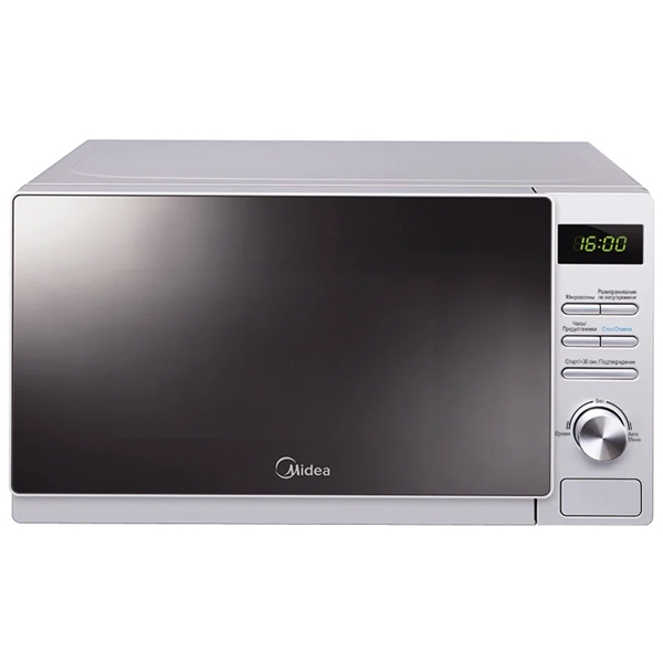 მიკროტალღური ღუმელი Midea AM720C4E-S, 700W, 20L, Microwave Oven, Silver