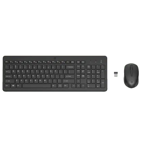 HP 2V9E6AA 330, Wireless, USB-A, Keyboard And Mouse, Black