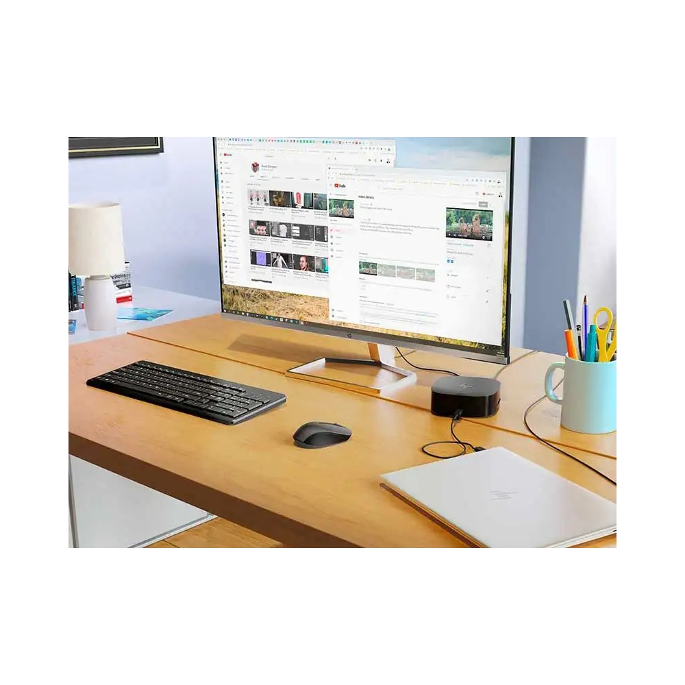 კლავიატურა+მაუსი HP 2V9E6AA 330, Wireless, USB-A, Keyboard And Mouse, Black