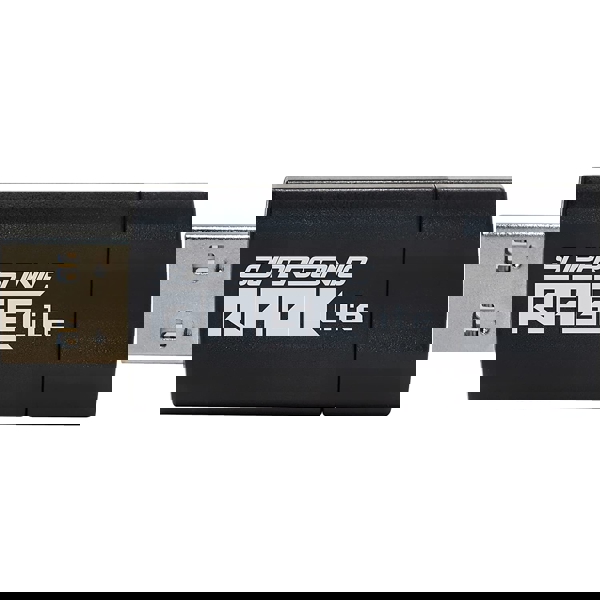 USB ფლეშ მეხსიერება Patriot PEF64GRLB32U, 64GB, USB 3.2 Gen 1, Black