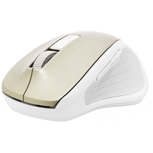 მაუსი Asus 90XB066N-BMU020 MW202, Wireless, USB, Mouse, White/Gold