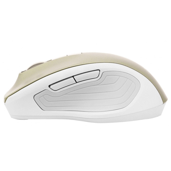 მაუსი Asus 90XB066N-BMU020 MW202, Wireless, USB, Mouse, White/Gold