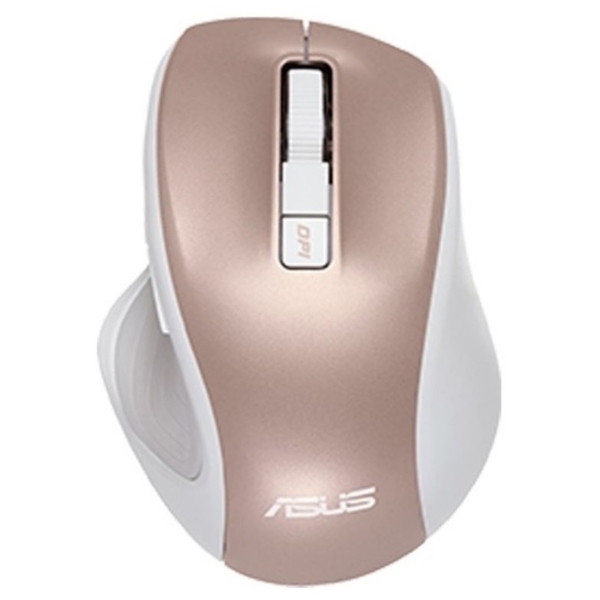 მაუსი Asus 90XB066N-BMU010 MW202, Wireless, USB, Mouse, White/Rose