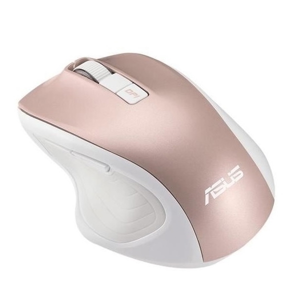 მაუსი Asus 90XB066N-BMU010 MW202, Wireless, USB, Mouse, White/Rose