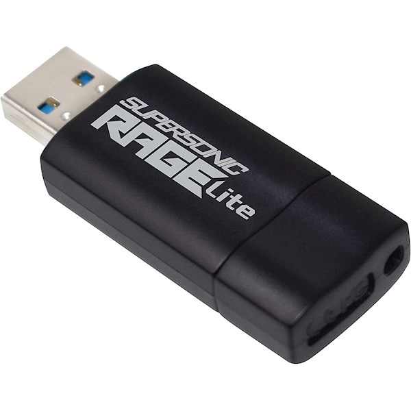 USB ფლეშ მეხსიერება Patriot PEF32GRLB32U, 32GB, USB 3.2 Gen 1, Black