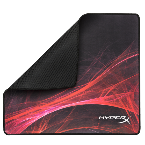 მაუსის პადი HyperX 4P5Q6AA Fury S, Gaming Mouse Pad, L, Black/Red