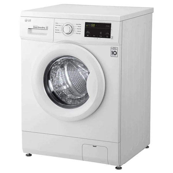 სარეცხი მანქანა LG FH2J3TDNP0, 8Kg, A+++, 1200Rpm, 72Db, Washing Machine, White